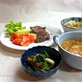 かっちゃん杉's cooksnap of when they made ほうれん草と竹輪の胡麻味噌和え◆副菜.