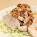 イエローバード's cooksnap of when they made 簡単！つるりん柔らか胸肉の梅ごまソース.