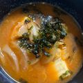 yomo1229's cooksnap of when they made とうふキムチスープ.