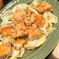 なカちゃん's cooksnap of when they made キャベツ甘〜い☆鮭ムニエルにんにく醤油.