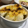 ☆GSSQHY☆'s cooksnap of when they made レンジ☆カリフラワーのカレーチーズ焼き.