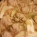 Ｍぱん's cooksnap of when they made ひき肉だんご鍋.