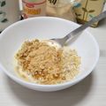 ぱふ's cooksnap of when they made きな粉メイプルオートミール♡.