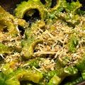 itsuk's cooksnap of when they made レンジで簡単!!ゴーヤのおひたし.