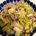 ポムポムポヨコ's cooksnap of when they made 豚とキャベツとえりんぎのソース炒め。.