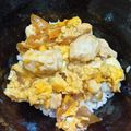黒豆丸's cooksnap of when they made とり胸が極上のやわらかさ♡ふわとろ親子丼.