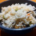 ちくわ君's cooksnap of when they made ひじきの豆ご飯.