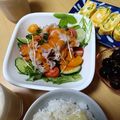 よちりん's cooksnap of when they made 豚しゃぶサラダ.