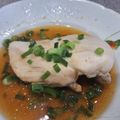 Ebi1783☆'s cooksnap of when they made レンジで簡単☆鶏胸肉のしょうが醤油煮.