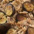 sacching's cooksnap of when they made 茄子と豚ももバラ肉の生姜炒め.