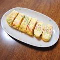 もふもふクロさん's cooksnap of when they made 卵１つで♡カニカマと白だしの和風卵焼き♩.