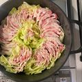 クックHMKGG2☆'s cooksnap of when they made 白菜と豚のミルフィーユ鍋　お勧めの食べ方.