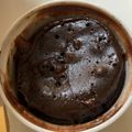 けいとん☆'s cooksnap of when they made レンジで簡単☆米粉の濃厚チョコケーキ。.