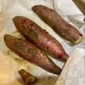 yu🐓's cooksnap of when they made フライパンで焼き芋.