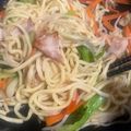 ⭐️'s cooksnap of when they made 絶品簡単塩焼きそば*。..