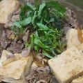 クックM96XDX☆'s cooksnap of when they made 簡単！基本！牛肉と木綿豆腐の肉豆腐★.