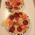 赤い電話's cooksnap of when they made 簡単米粉ピザ　絹ごし豆腐入り.