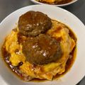 きいさゆ's cooksnap of when they made このタレめちゃ旨ぃ〜！煮込みハンバーグ♡.
