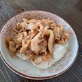 RYOTKG's cooksnap of when they made 豚焼肉丼 このタレは飯泥棒です！.
