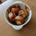 ゆっき～'s cooksnap of when they made お弁当・運動会★竹輪＆うずらの卵照り焼き.