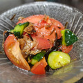 ✿月華❀'s cooksnap of when they made 簡単♪トマトと胡瓜の浅漬け／旨味たっぷり.