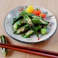 Newチヨコっと♪'s cooksnap of when they made オクラの塩きんぴら.