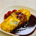 さんちゃん（╹◡╹）'s cooksnap of when they made 【楽めし】ひき肉と玉ねぎのオムレツ.
