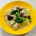 あっこ姉's cooksnap of when they made ＊ほっこり！鶏肉とかぶの甘酒煮＊.