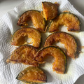 ママメイン！時々子供's cooksnap of when they made さつまいもとかぼちゃの天ぷら★卵不要.