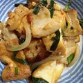 poohchan's cooksnap of when they made 豚肉と厚揚げのピリ辛みそ炒め.