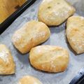 クックKC8IDI☆'s cooksnap of when they made 簡単！HBいらずの捏ねないパン♪チャバタ.