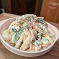 ダッフィーニーうに's cooksnap of when they made うちの味☆漬物が大変身☆クリチとマヨ☆.
