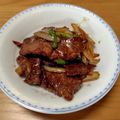 みぃくんのママ's cooksnap of when they made 牛肉のオイスター炒め.