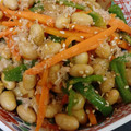 ひっこ's cooksnap of when they made ピーマンと人参とお豆の炒め物♪︎.