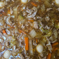 クック9GYQ4S☆'s cooksnap of when they made 白菜と豚肉のあんかけ中華丼風.