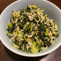 kankopoo's cooksnap of when they made 大根の葉としらすのゴマ油炒め.