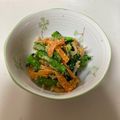 なおーズ☆キッチン's cooksnap of when they made ☆小松菜の３色胡麻和え☆.