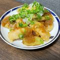 でまえかん's cooksnap of when they made 揚げない！とろ〜りなすと鶏肉のみぞれ煮.
