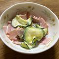 じろうまる☆'s cooksnap of when they made 【農家のレシピ】ズッキーニとハムのサラダ.