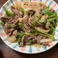 なつっこりー's cooksnap of when they made 中学生でも作れる！牛肉のポン酢炒め.