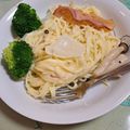 三坂聡美's cooksnap of when they made 絶対美味しい♡クリームパスタ.