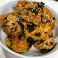 mammy_co's cooksnap of when they made 簡単節約☆厚揚げ入り甘辛鶏つくね。.
