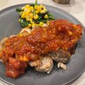 りのぽぽん☆'s cooksnap of when they made 若鶏グリル　ガスト風ガーリックソース.
