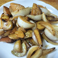 Cosmos's cooksnap of when they made 新じゃが＆新玉ねぎのマヨバター醤油炒め♪.