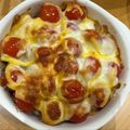 ママメイン！時々子供's cooksnap of when they made ミニトマトのチーズ焼きでトマト大量消費.