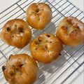 パインクリームソーダ's cooksnap of when they made シュガーバター★レーズンパン（HB生地）.