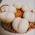 mi147's cooksnap of when they made レンジで超簡単！米粉でもちもち！白パン！.