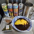 ebipeco's cooksnap of when they made 一手間でリッチに！レトルトでオムカレー♪.