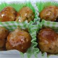 五月晴れ♪'s cooksnap of when they made お弁当のおかずに冷凍自然解凍のつくね.