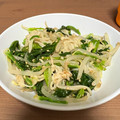 re_112402♥'s cooksnap of when they made ほうれん草ともやしとエノキのナムル.